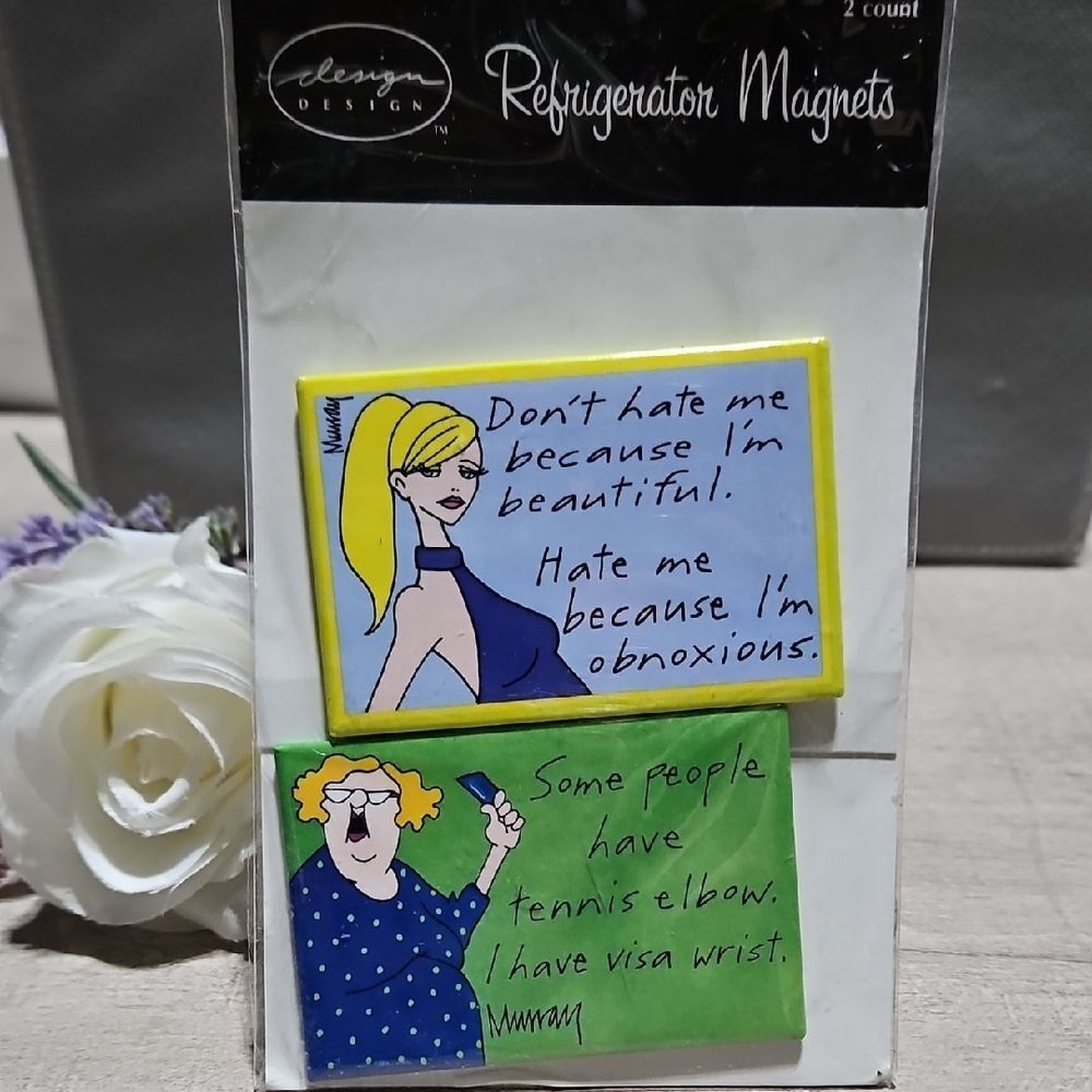 Humorous Refrigerator Magnets Set